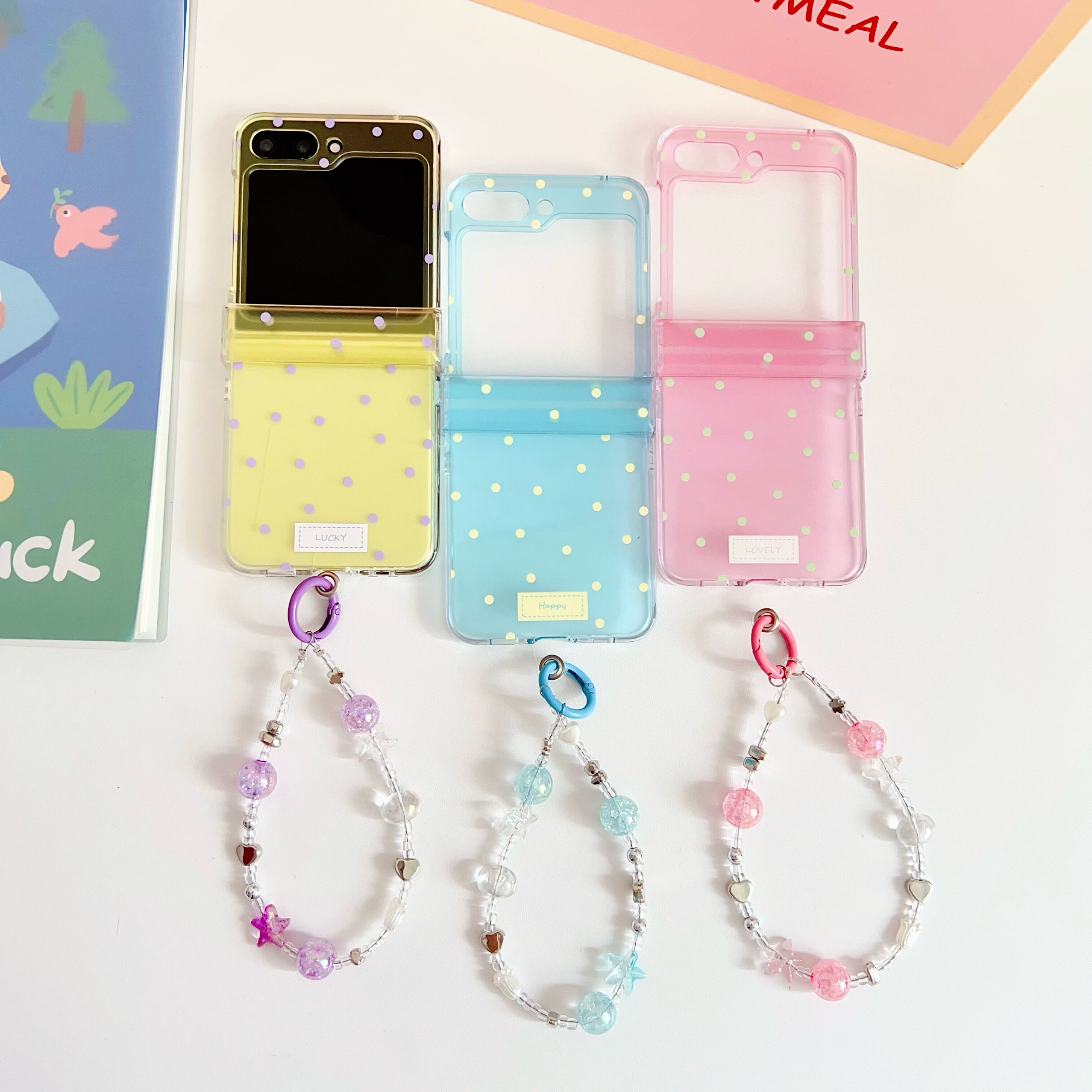 Event Z - Pink blue polka dot birthday gift