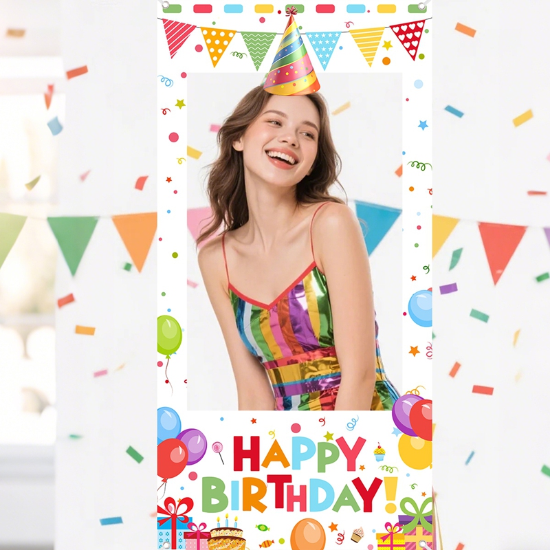 Birthday Party Photo Booth Fra - Photo Booth Frame บทวิจารณ์และราคา