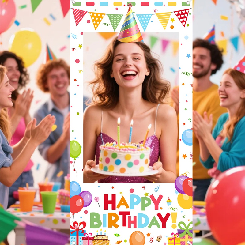 Birthday Party Photo Booth Fra - Photo Booth Frame บทวิจารณ์และราคา