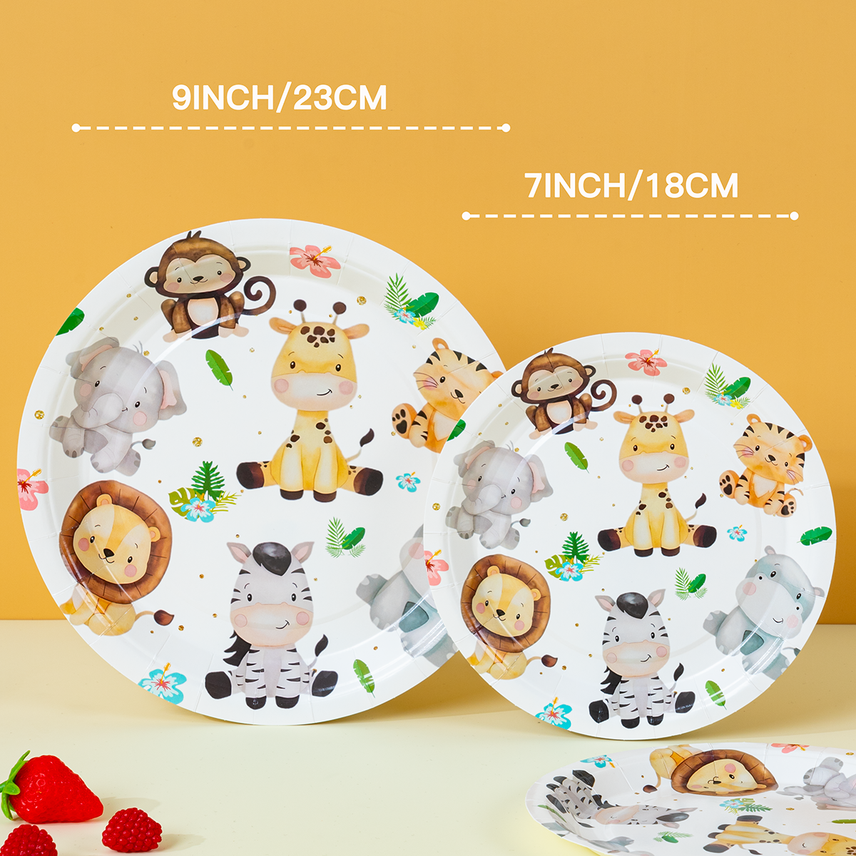 Jungle Safari Animal Disposabl - Supply Event บทวิจารณ์และราคา