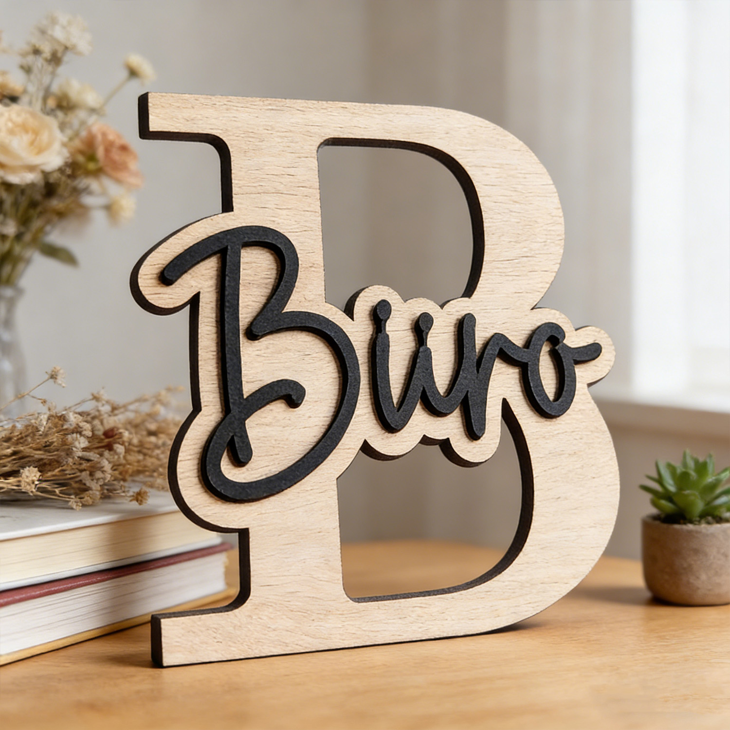 1pc Customizable Wooden Letter - Eve Party บทวิจารณ์และราคา