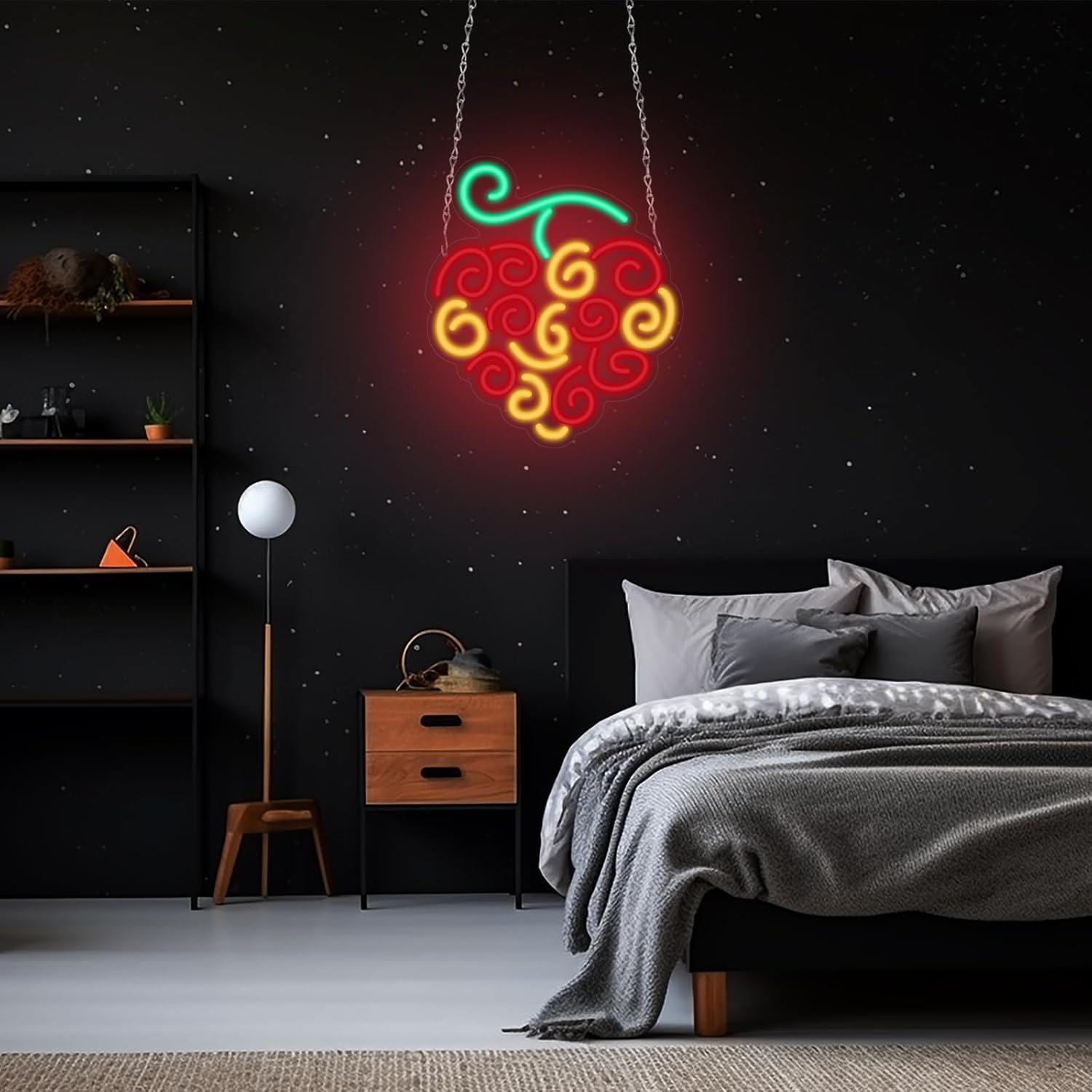 Cyber Fruit Neon Sign USB Dimm - Neon Sign Party บทวิจารณ์และราคา