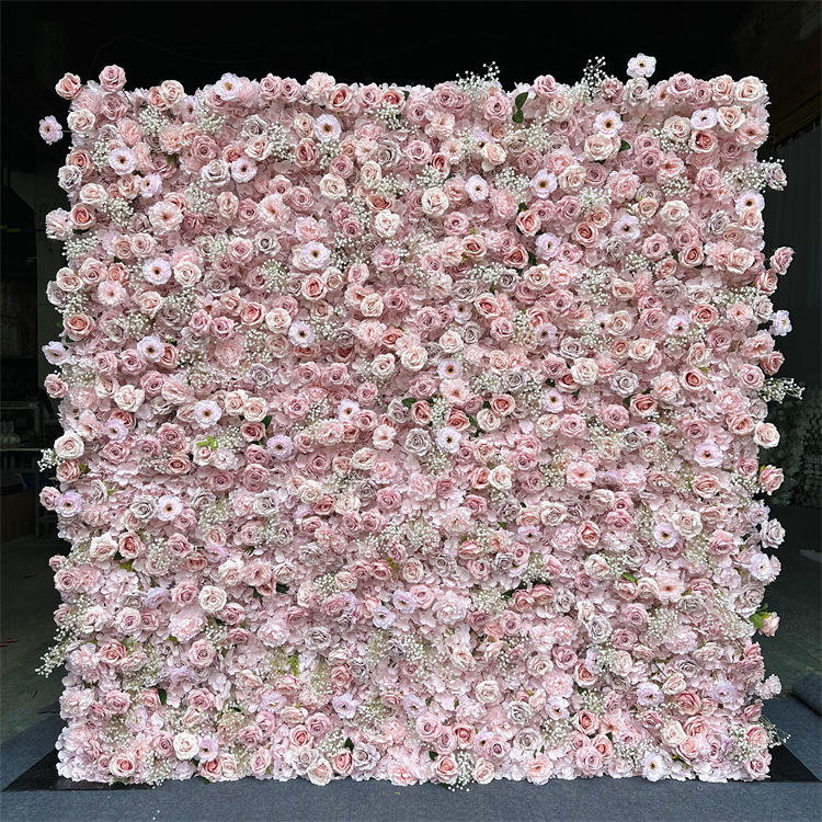 High Quality 8x8 Roll up Silk  - Flower Wall Panel บทวิจารณ์และราคา