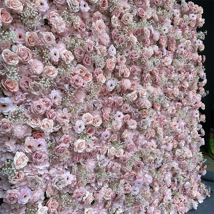 High Quality 8x8 Roll up Silk  - Flower Wall Panel บทวิจารณ์และราคา
