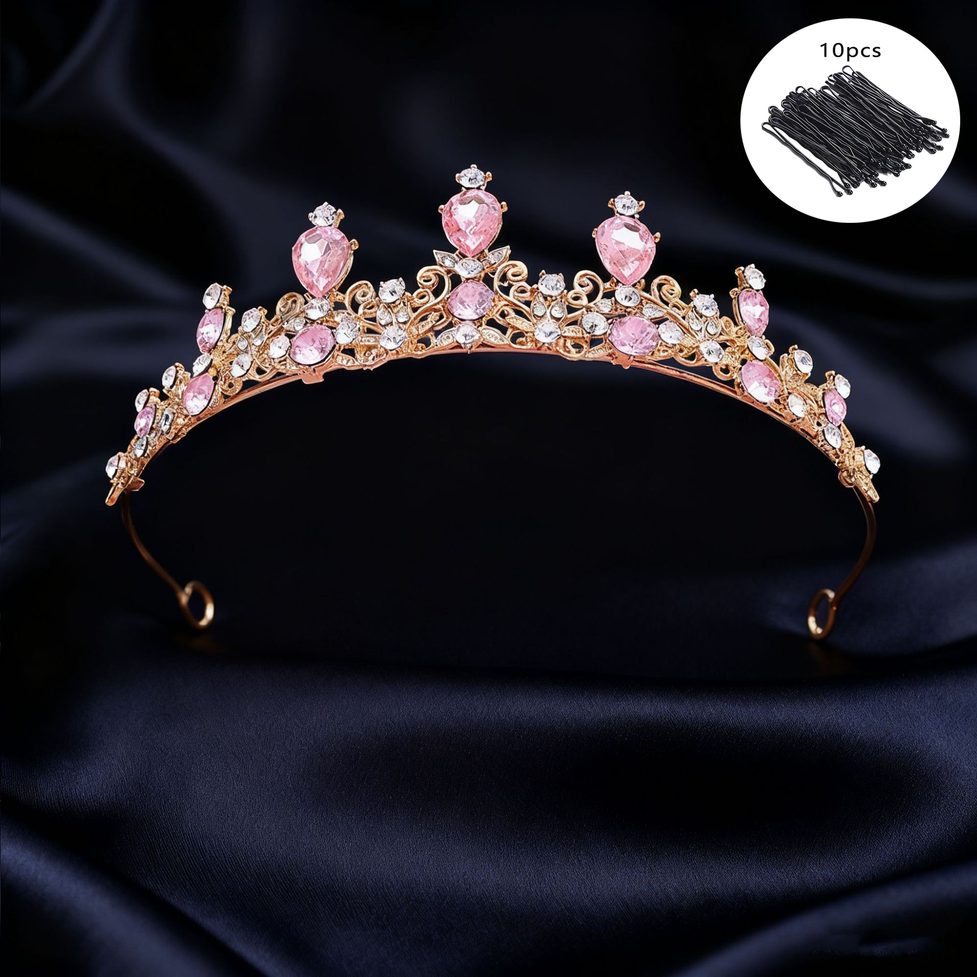 Bridal Tiara Vintage Scroll Rh - Event & Party Supply Photos บทวิจารณ์และราคา