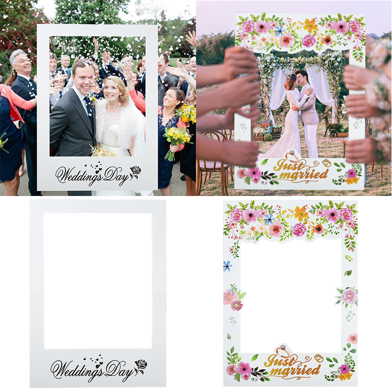 68cm * 48cm Wedding Photo Boot - Photo Booth Frame บทวิจารณ์และราคา