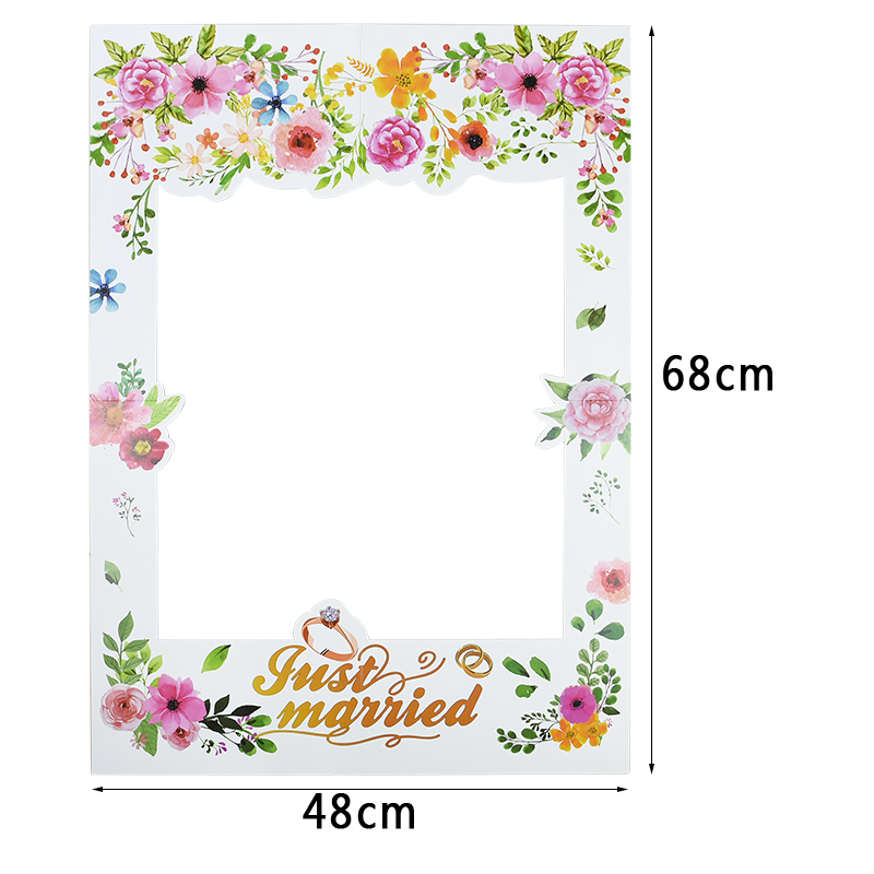68cm * 48cm Wedding Photo Boot - Photo Booth Frame บทวิจารณ์และราคา