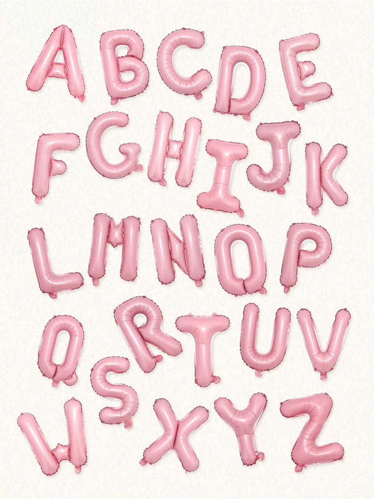 16 inch pink letter decoration - Event Z บทวิจารณ์และราคา
