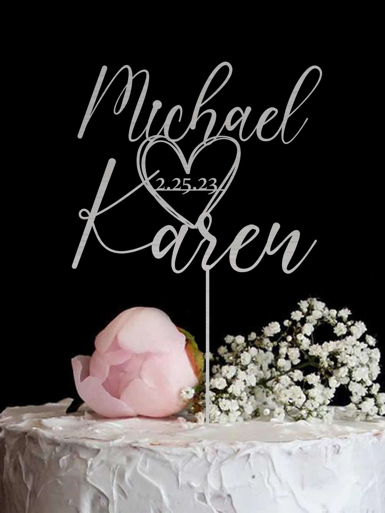 Custom Cake Topper - 1PC Perso - Event Suppliers บทวิจารณ์และราคา