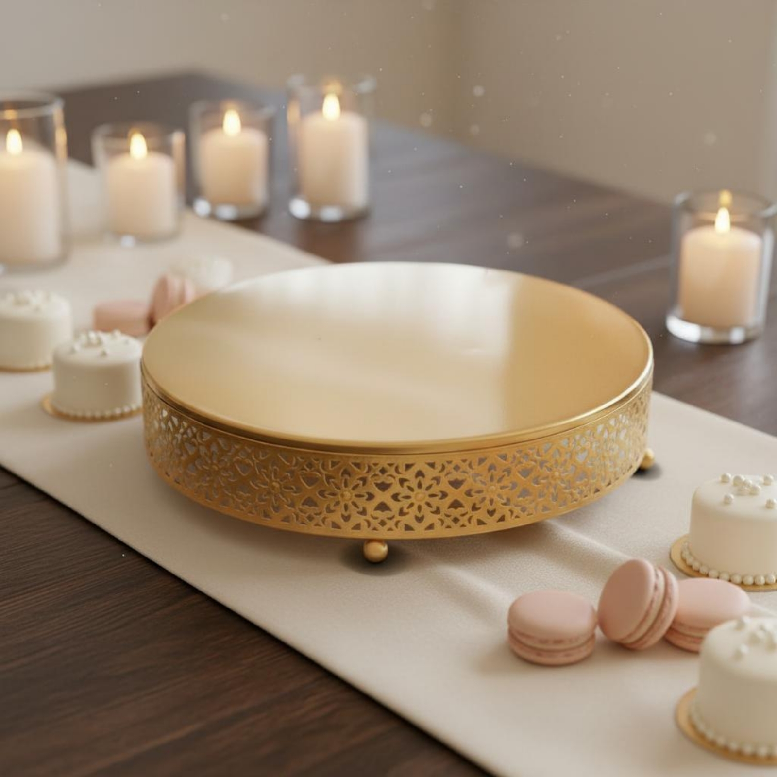 3 Pieces Dessert Display Stand - Cupcake Stand Tier บทวิจารณ์และราคา