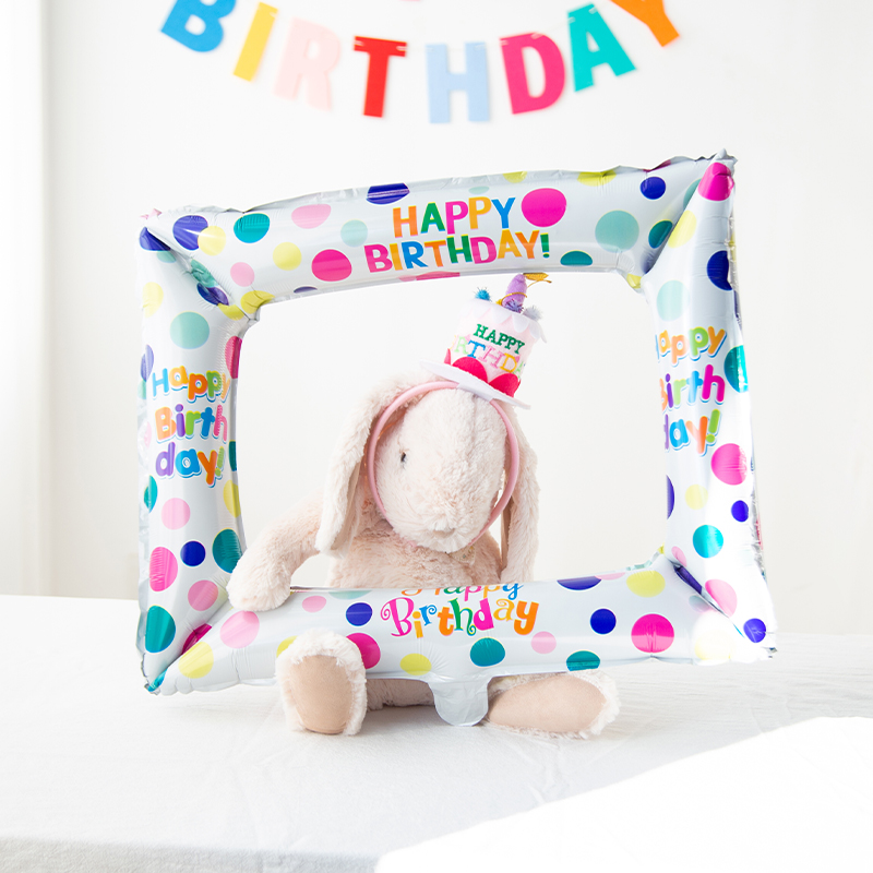 Photo Frame Ballons Children's - Photo Booth Frame บทวิจารณ์และราคา
