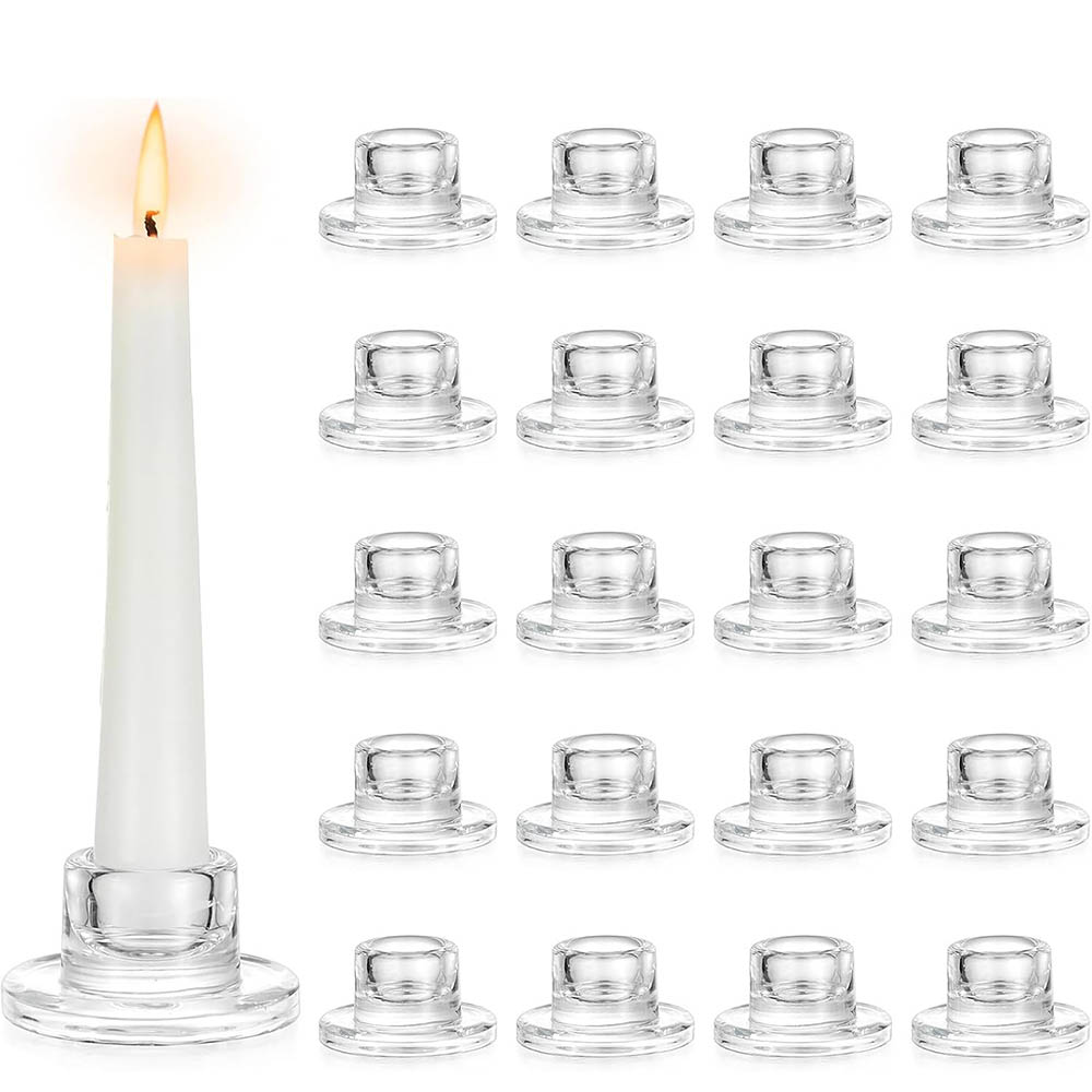 Candlestick Holders Clear Shor - Centerpiece Stick บทวิจารณ์และราคา