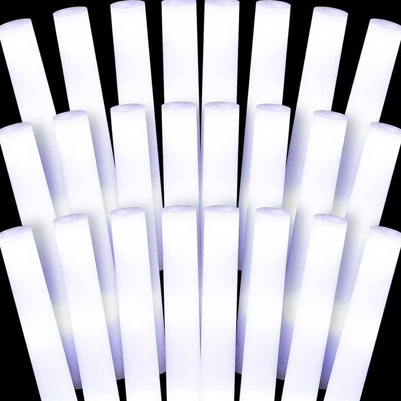 30Pcs LED Foam Sticks White Li - Centerpiece Stick บทวิจารณ์และราคา