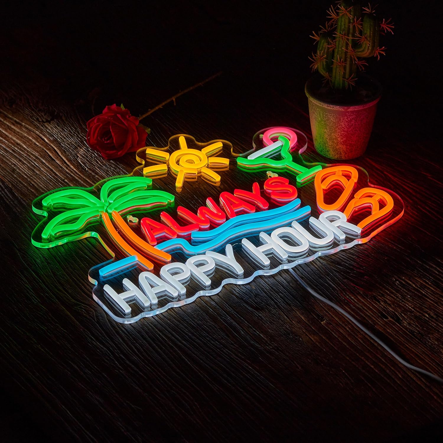 Always Happy Hour Beer Bar Neo - Neon Sign Party บทวิจารณ์และราคา