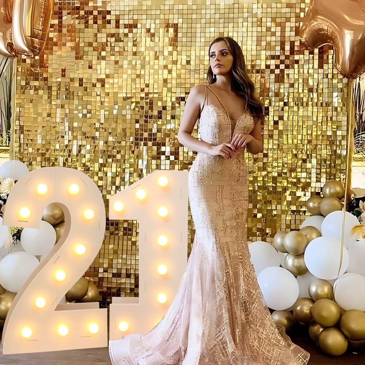 91.5CM Giant Number Led Light  - Led Balloon Light บทวิจารณ์และราคา