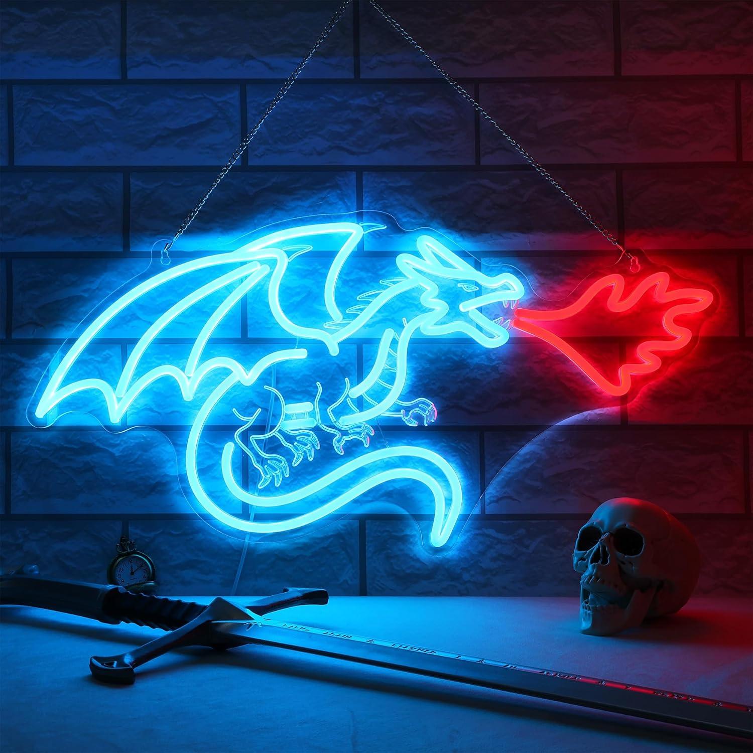 Dragon Neon Sign LED Dimmable  - Neon Sign Party บทวิจารณ์และราคา