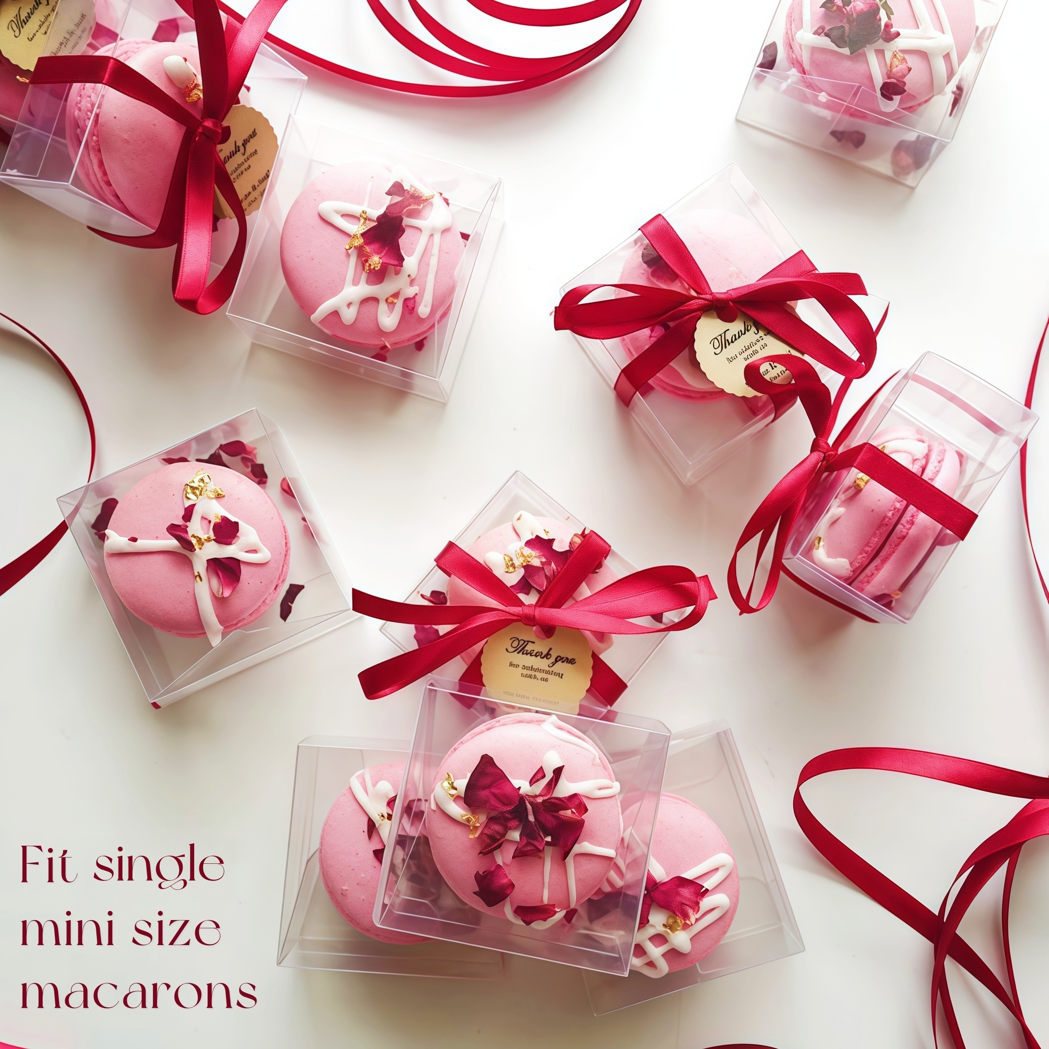 50-200Pcs Mini Macaron Boxes C - Event Party Box บทวิจารณ์และราคา