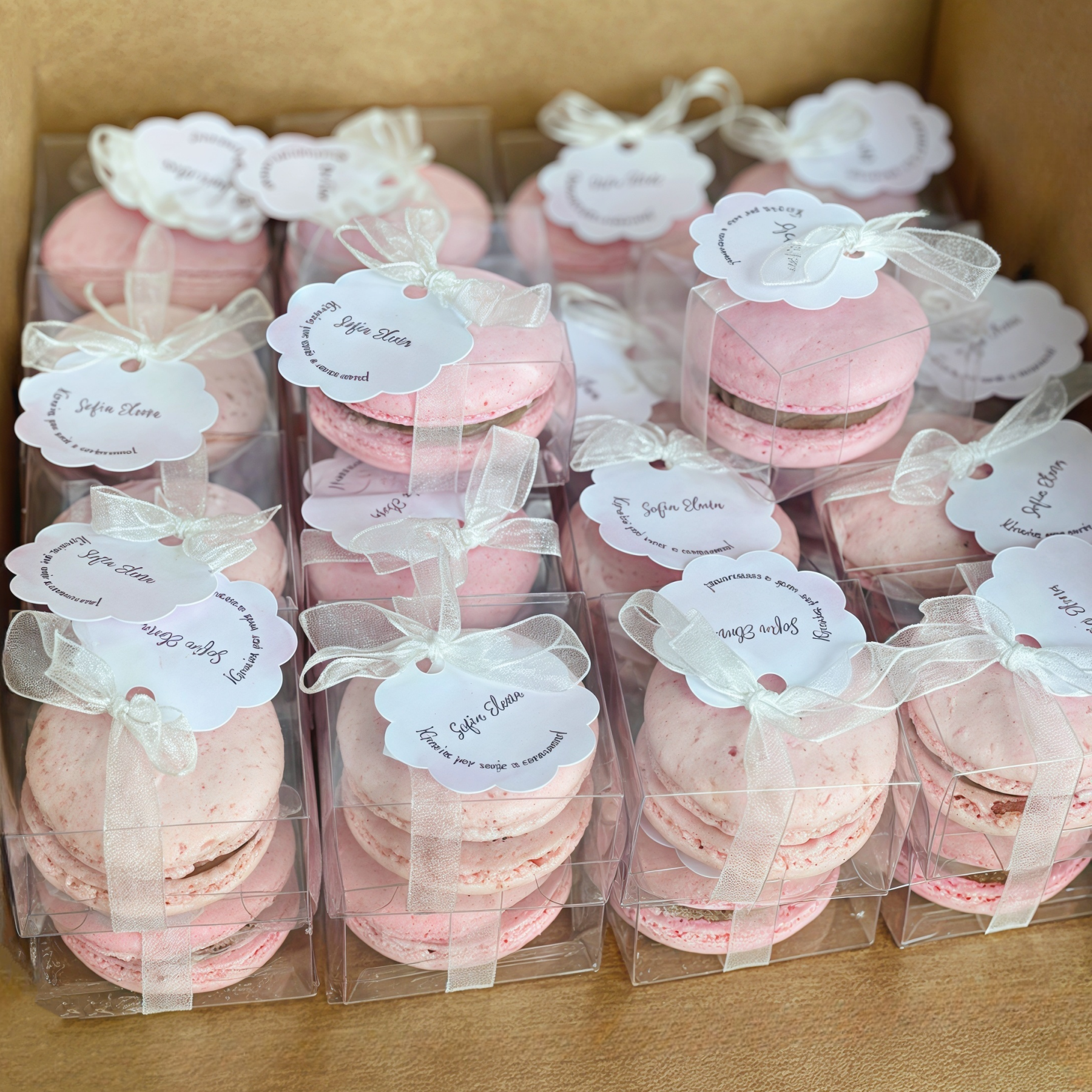 50-200Pcs Mini Macaron Boxes C - Event Party Box บทวิจารณ์และราคา