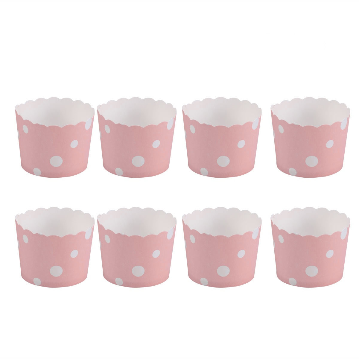 50Pcs Cake Wrappers Cupcake Pa - Plastic Cup 50Pcs บทวิจารณ์และราคา
