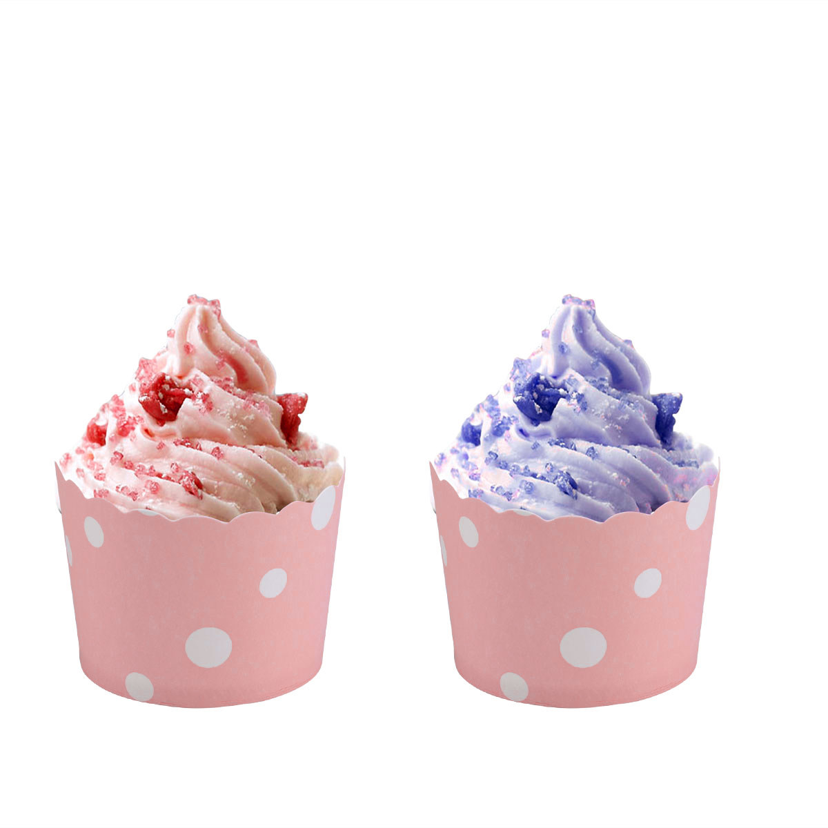 50Pcs Cake Wrappers Cupcake Pa - Plastic Cup 50Pcs บทวิจารณ์และราคา