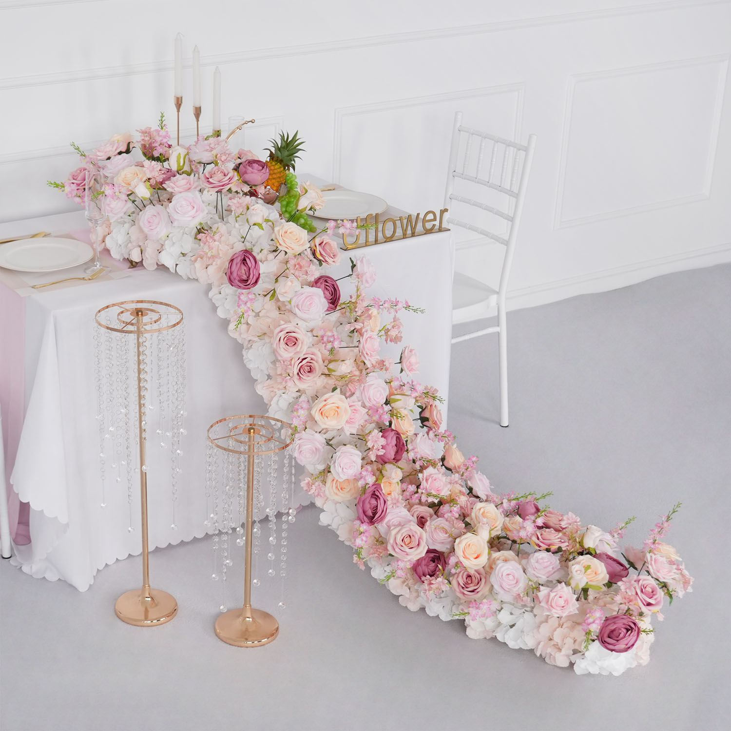 Uflower Luxury Artificial Flow - Flower Wall Panel บทวิจารณ์และราคา