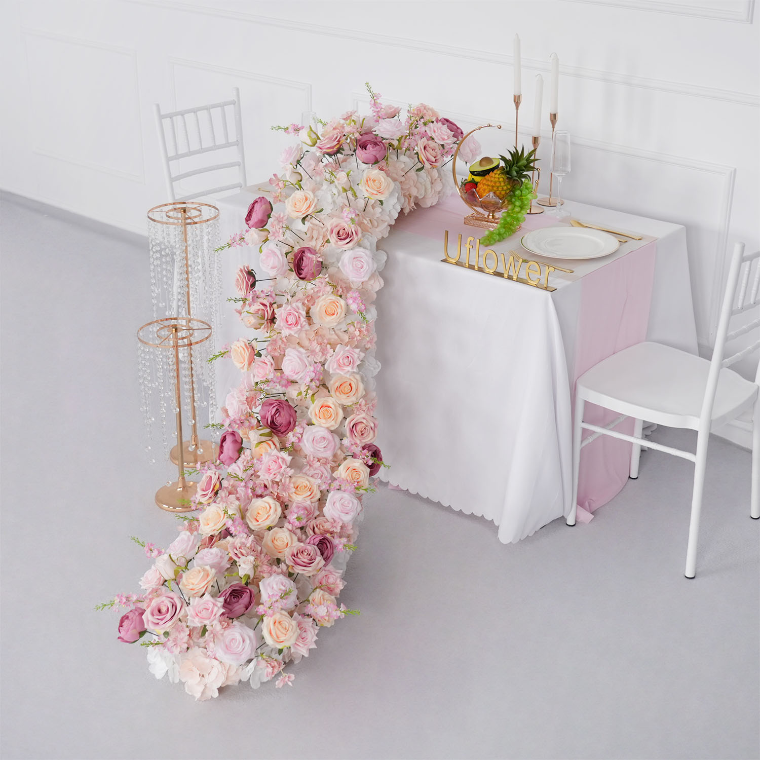 Uflower Luxury Artificial Flow - Flower Wall Panel บทวิจารณ์และราคา