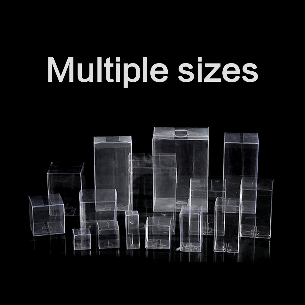 50pcs Clear PVC Plastic Box We - Event Party Box บทวิจารณ์และราคา