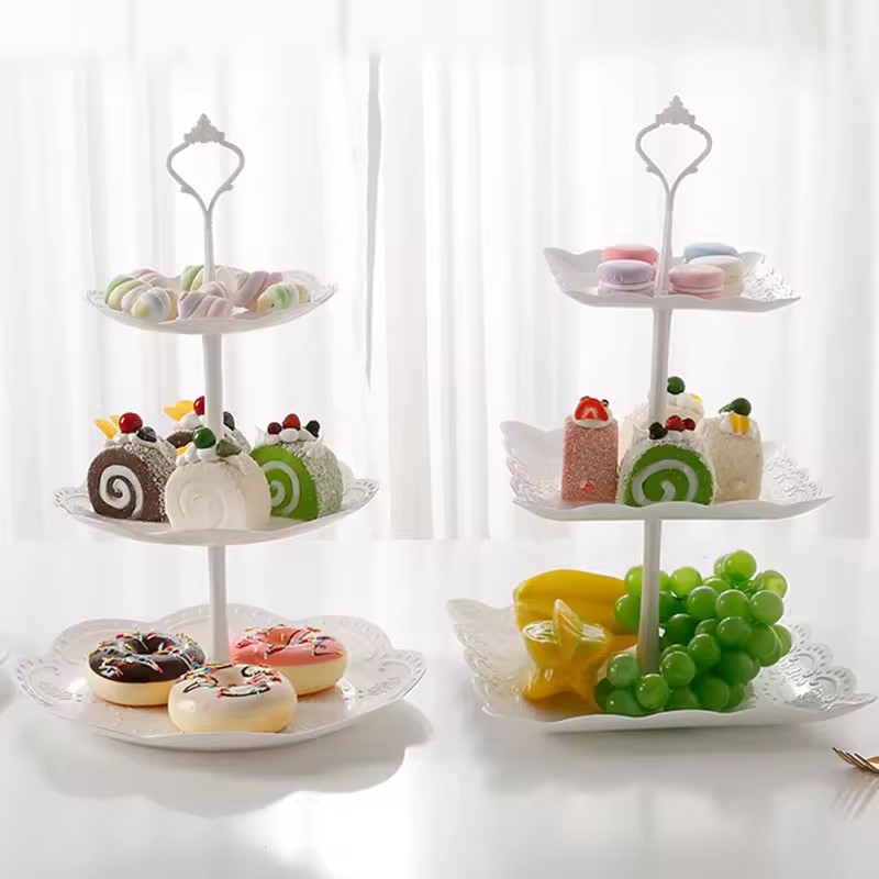 3 Tier Cake Stand Display Cupc - Cupcake Stand Tier บทวิจารณ์และราคา