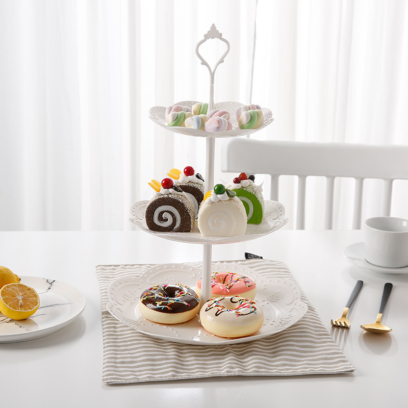 3 Tier Cake Stand Display Cupc - Cupcake Stand Tier บทวิจารณ์และราคา