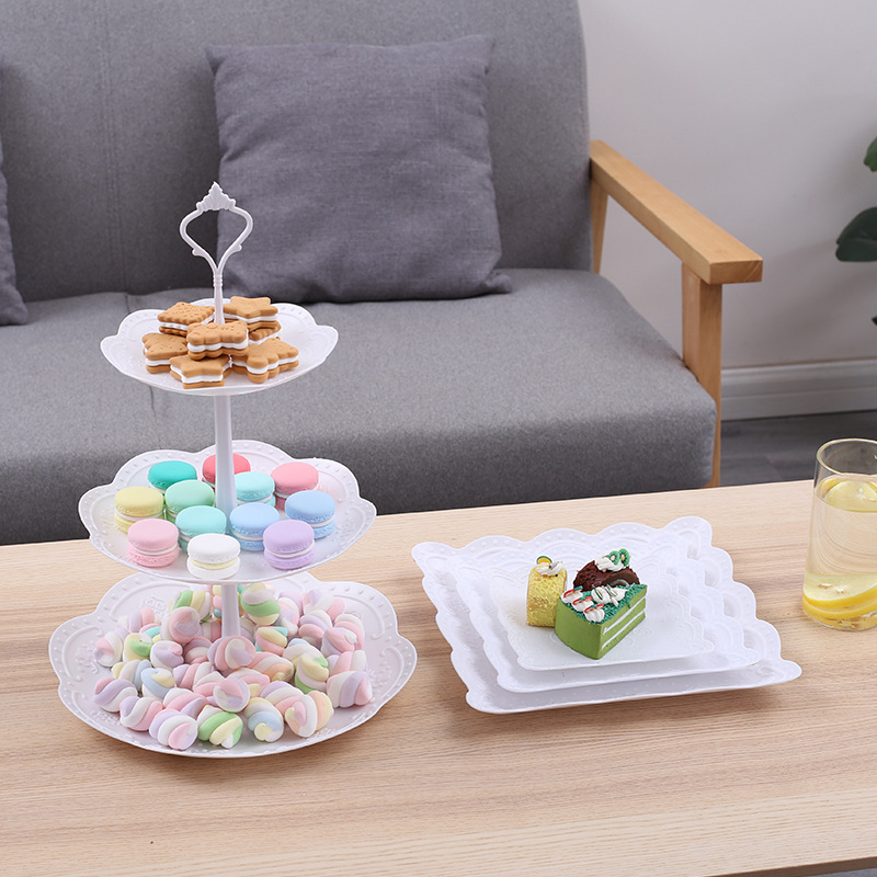 3 Tier Cake Stand Display Cupc - Cupcake Stand Tier บทวิจารณ์และราคา