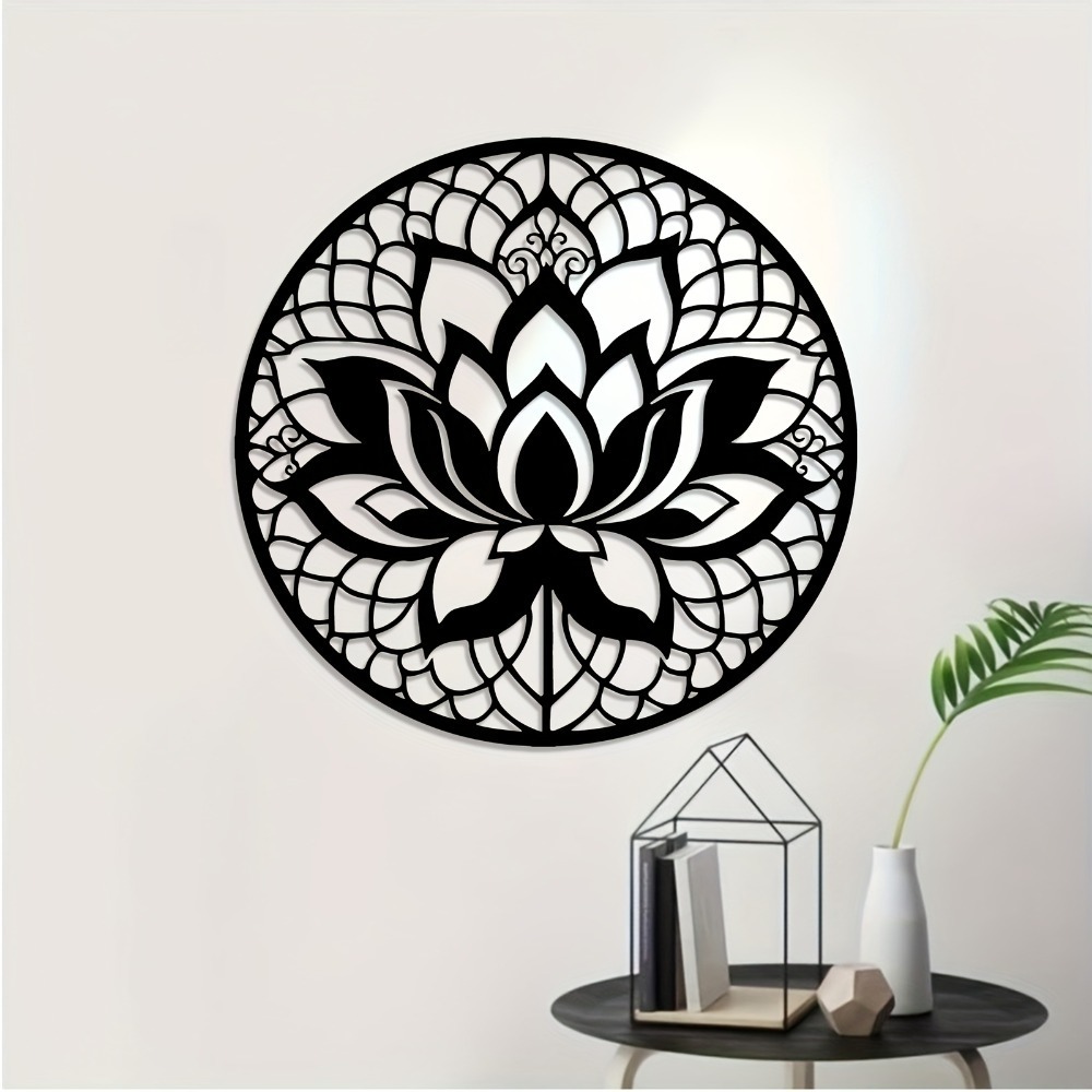 Lumiho Metal Wall Art Lotus Fl - Flower Wall Panel บทวิจารณ์และราคา