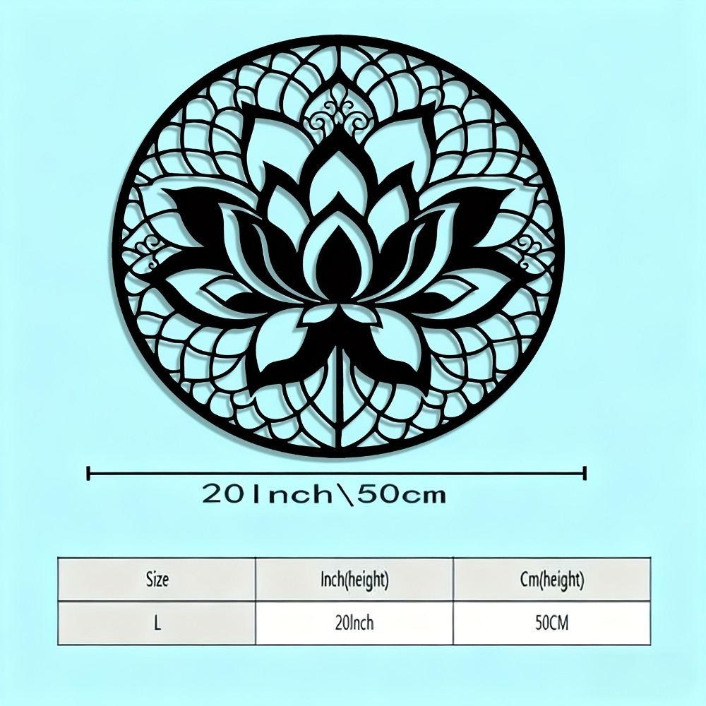 Lumiho Metal Wall Art Lotus Fl - Flower Wall Panel บทวิจารณ์และราคา