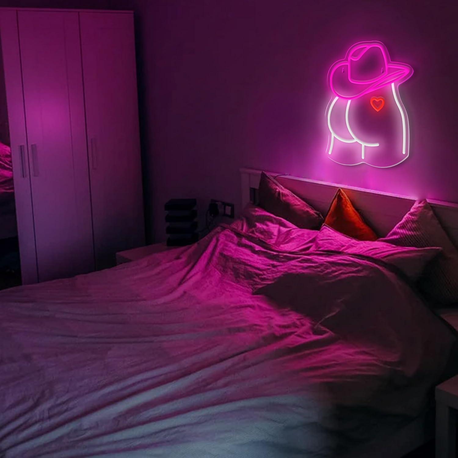 Cowgirl Neon Sign Dimmable LED - Neon Sign Party บทวิจารณ์และราคา