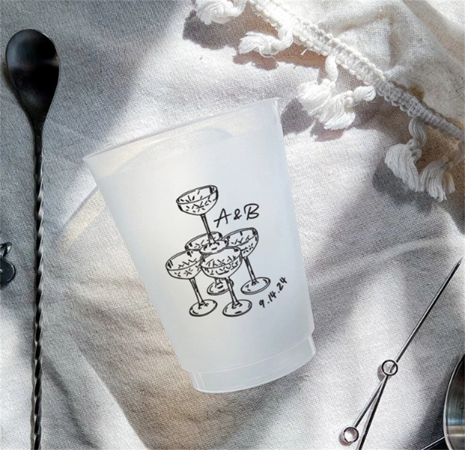 10/50 Personalized Senior Phot - Plastic Cup 50Pcs บทวิจารณ์และราคา