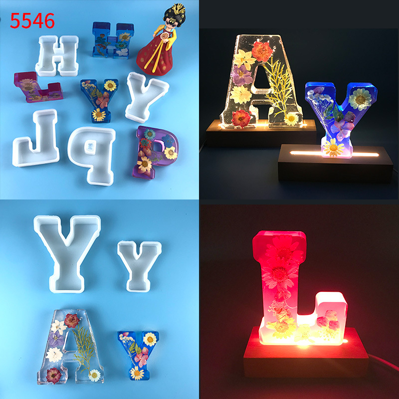 1pc A-Z Letter Silicone Molds  - Event Z บทวิจารณ์และราคา