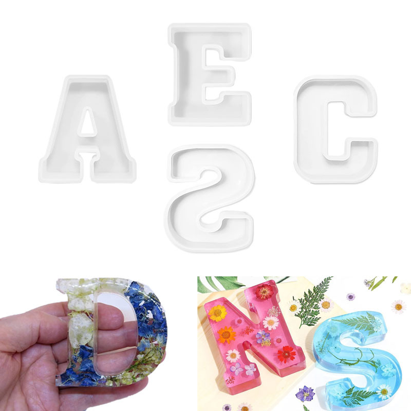 1pc A-Z Letter Silicone Molds  - Event Z บทวิจารณ์และราคา