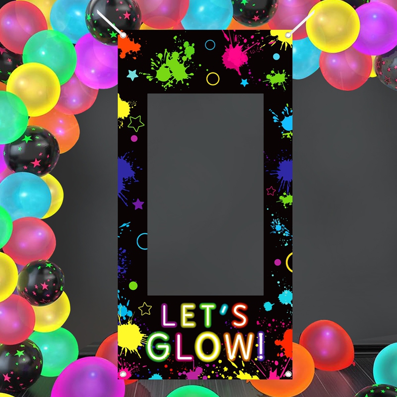 Let‘s Glow Photo Booth Frame N - Let'S Party Event Supply บทวิจารณ์และราคา