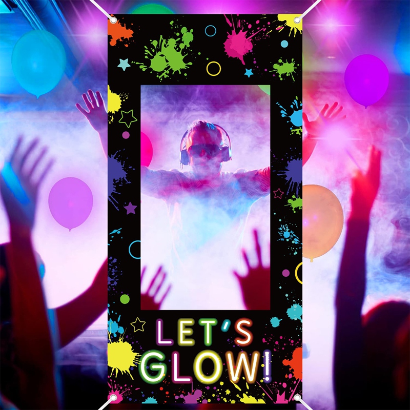 Let‘s Glow Photo Booth Frame N - Let'S Party Event Supply บทวิจารณ์และราคา