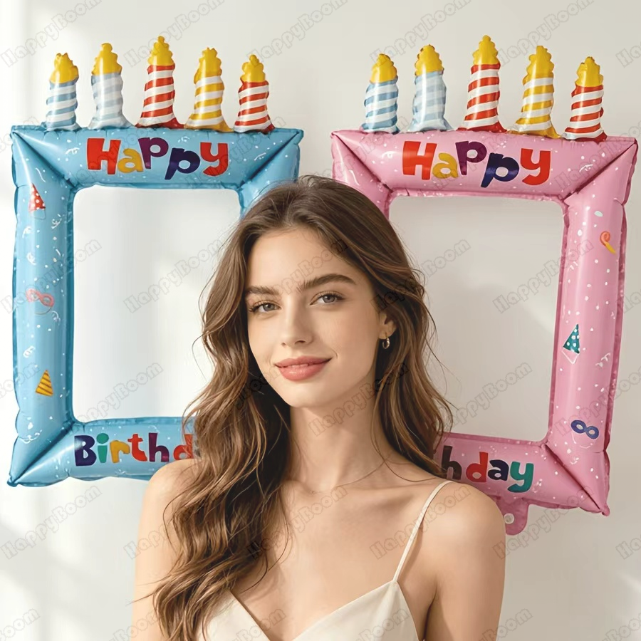 28-Inch Princess-Themed Birthd - Photo Booth Frame บทวิจารณ์และราคา