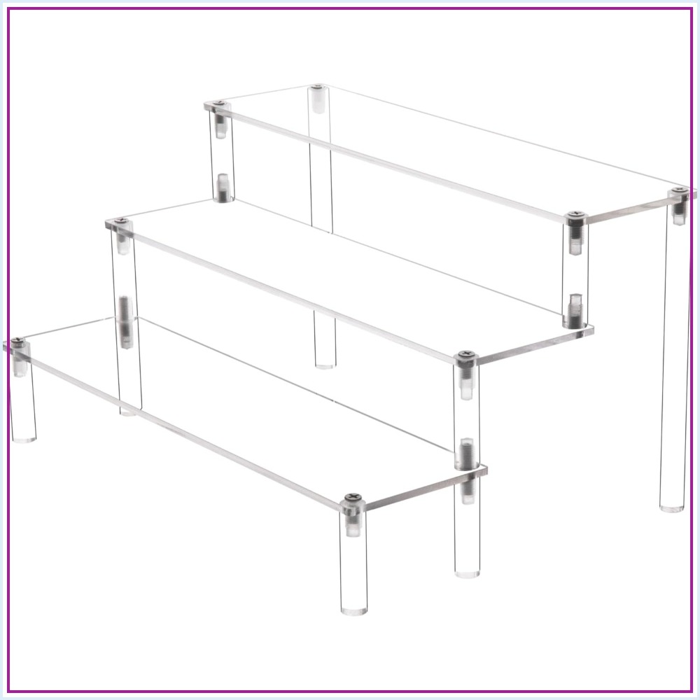 Clear Acrylic 3-Tier Display R - Cupcake Stand Tier บทวิจารณ์และราคา