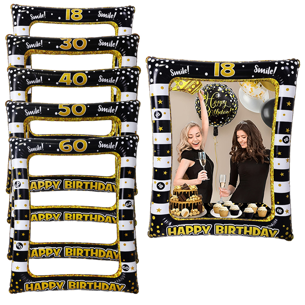 18th 30th 40th 50th 60th Birth - Photo Booth Frame บทวิจารณ์และราคา