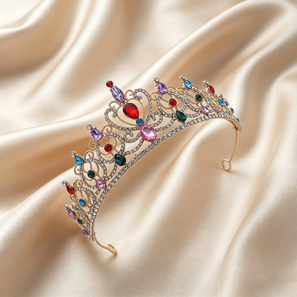 Luxury Vintage Gold Tiara Crow - Supply Event บทวิจารณ์และราคา