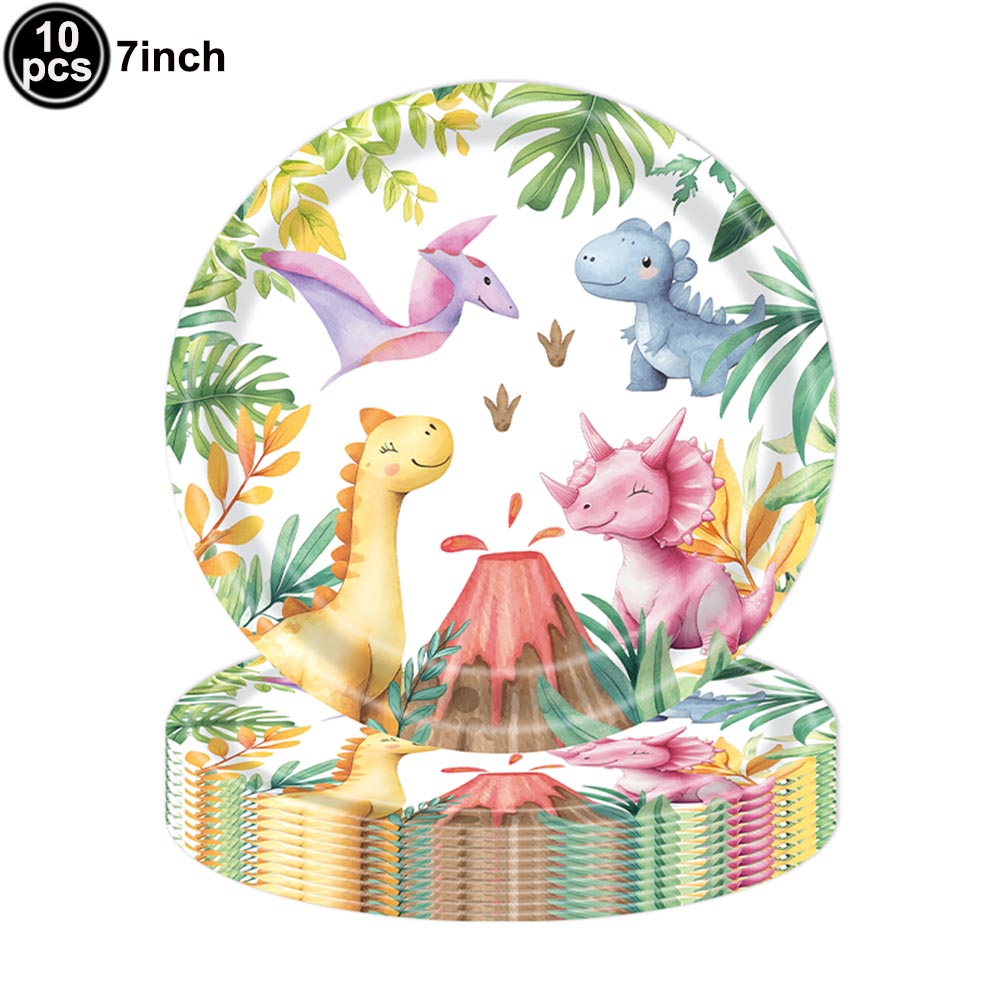 Dinosaur Birthday Disposable T - Table Cloth Disposable บทวิจารณ์และราคา