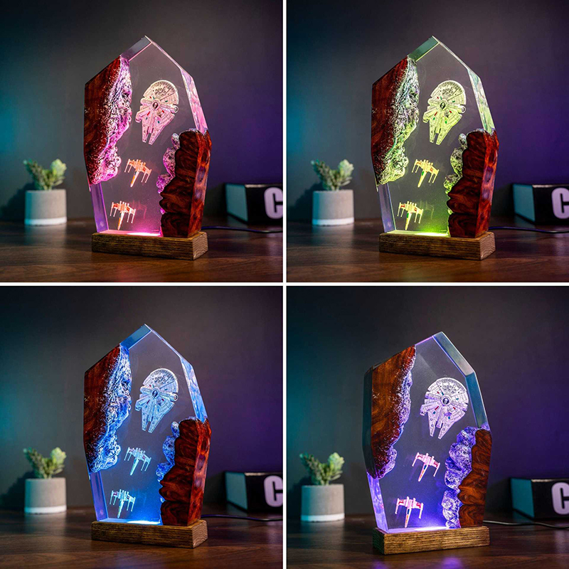 Table Resin Lamp Universe War  - Eve Party บทวิจารณ์และราคา