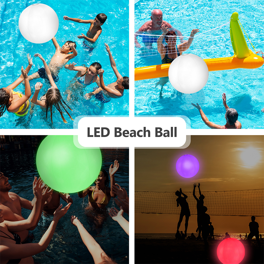 Inflatable Pool LED Balloon Re - Led Balloon Light บทวิจารณ์และราคา