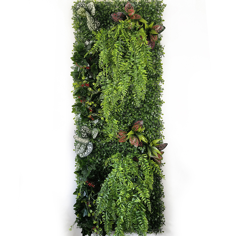 40 * 120CM New Artificial Gree - Flower Wall Panel บทวิจารณ์และราคา