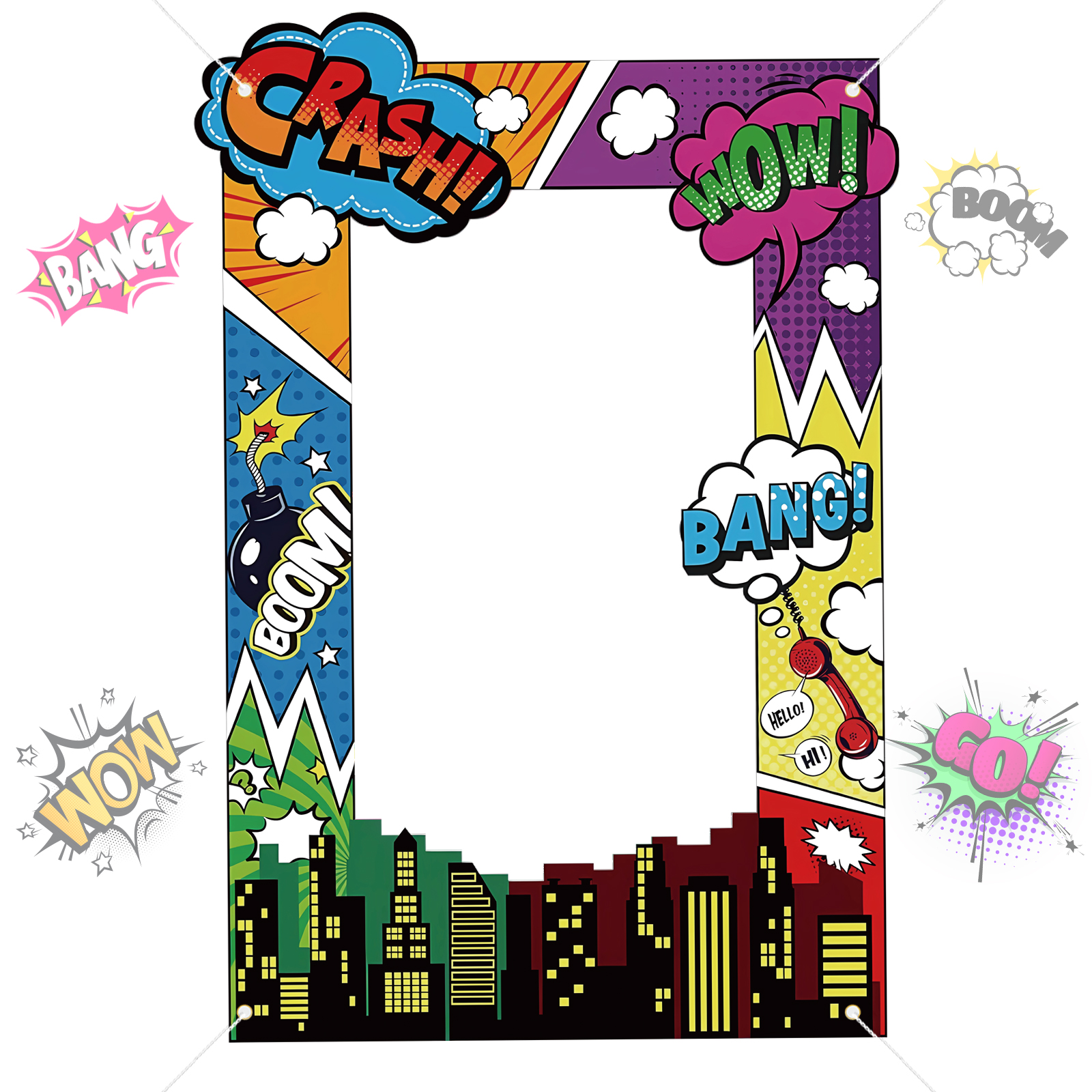 Super Hero Photo Prop Hero Bir - Photo Booth Frame บทวิจารณ์และราคา