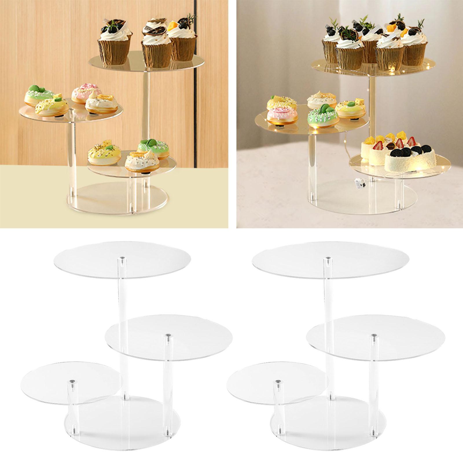 3 Tier Acrylic Cupcake Stand C - Cupcake Stand Tier บทวิจารณ์และราคา