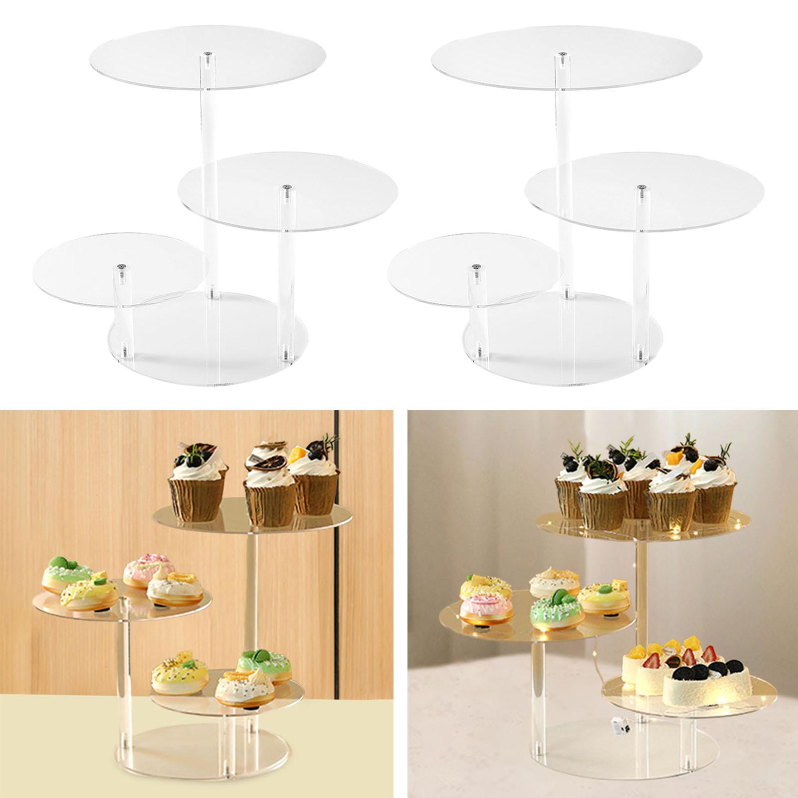 3 Tier Acrylic Cupcake Stand C - Cupcake Stand Tier บทวิจารณ์และราคา
