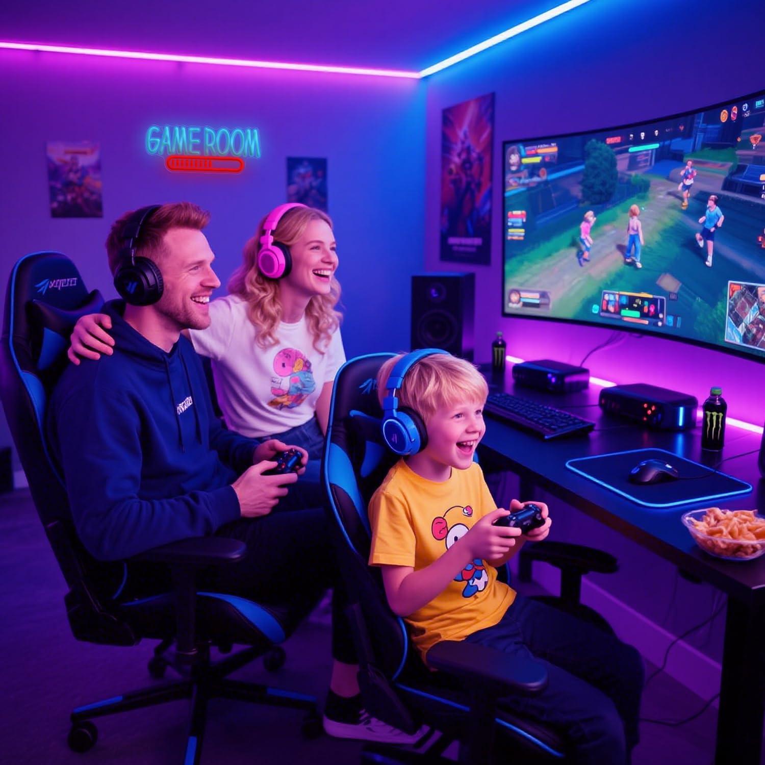 Game Room Neon Sign USB Powere - Event & Party Supply Photos บทวิจารณ์และราคา